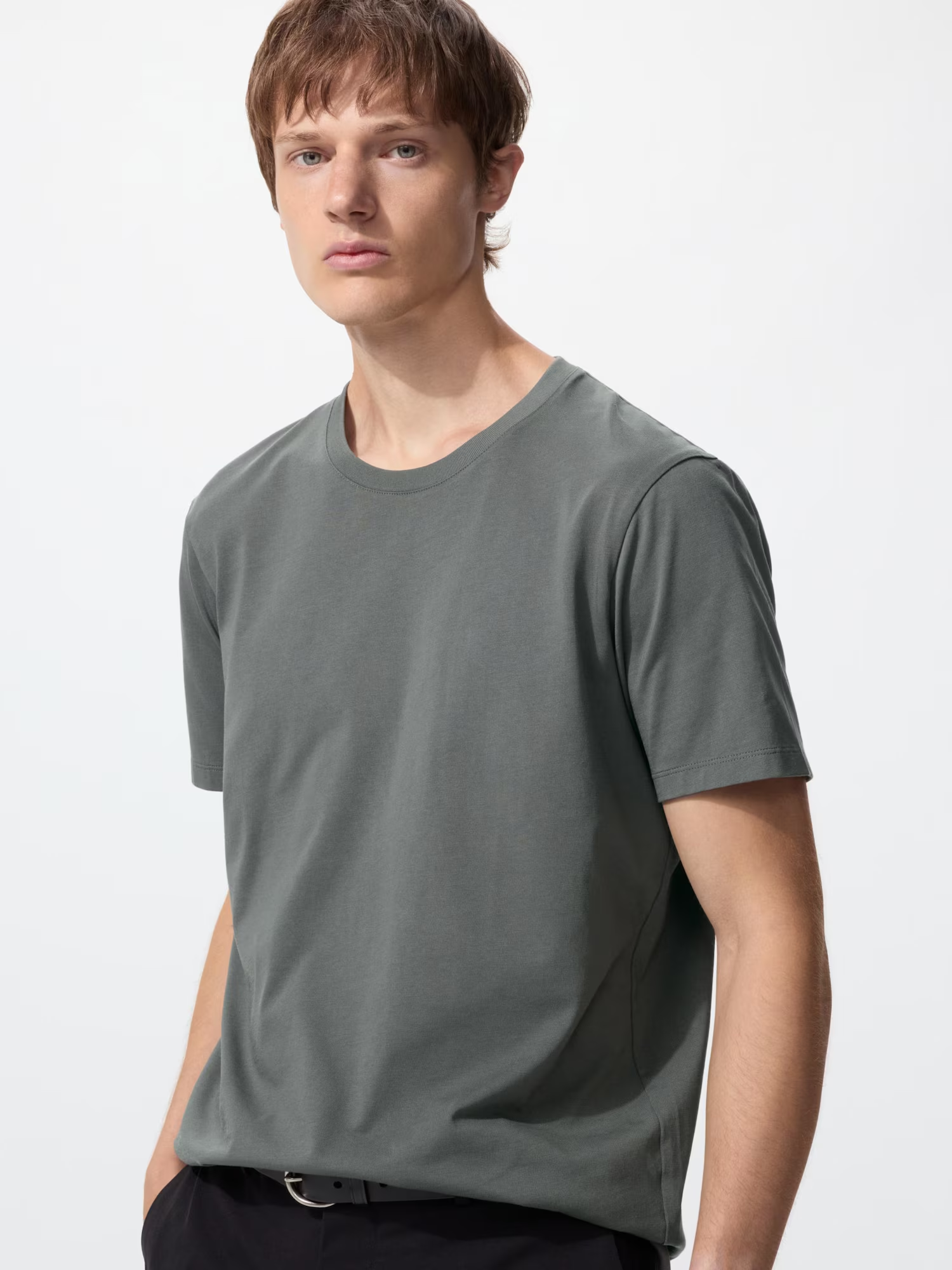 Supima Cotton Crew Neck Short Sleeve T-Shirt